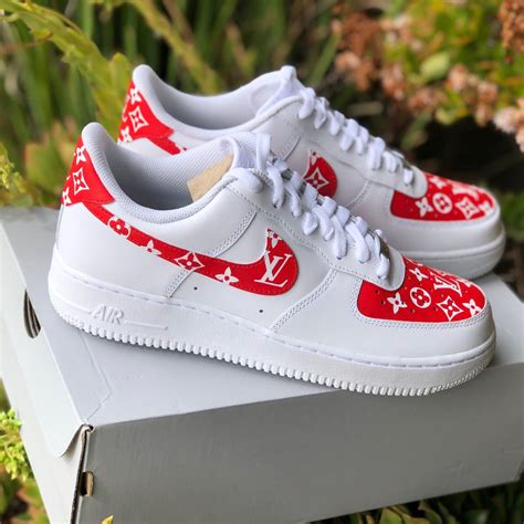 air force one supreme lv|louis vuitton nike air force 1.